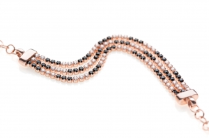Bracciale in Argento con zirconi